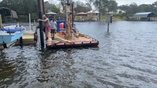 Boat Lift Install