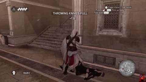 Assassin Creed Brotherhood Mission 13 Castello Crasher 100%