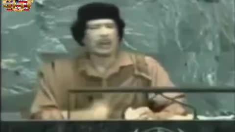 Muammar Gaddafi Calls Out Virus Creation for Vaccine Profit at UN in 2009