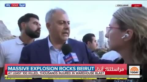 Third biggest explosion in History!! 4 August 2020, the tragedic explosion of Beirut