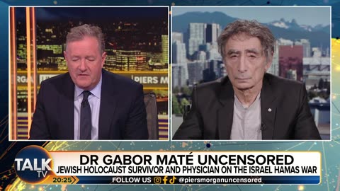 Piers Morgan interviw with Dr Gabor mate
