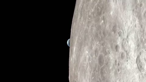 Apollo 13 Views of the Moon in 4K | Moon Views From Space | Apollo 13 Mission |