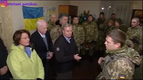 Sen Mccain, Sen Graham ΔΕΚΕΜΒΡΙΟΣ 2016: Θα εξοπλίσουμε την Ουκρανία ενάντια στην Ρωσία.