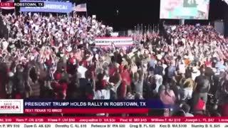 Look What Trump Supporters Did With The National Anthem at Texas Rally