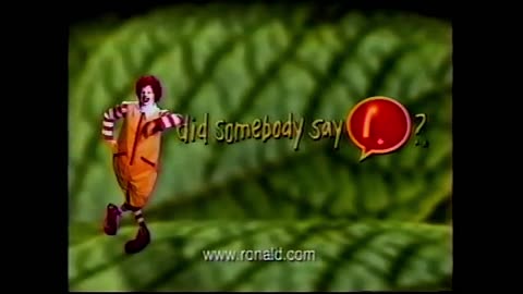 McDonalds Commercial (2000)