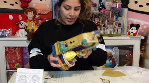 Beauty and the Beast Disney wall clock unboxing and review