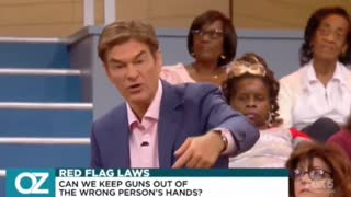 Dr. Oz advocating for red flag laws