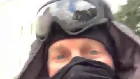 Cell phone video of DC officer on J6 saying 'we go undercover as Antifa in the crowd'