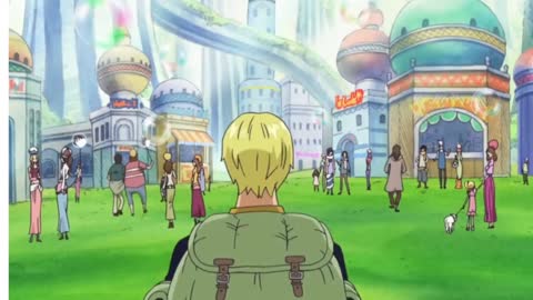 One piece Sanji arrives at sabaody after 2 years of training