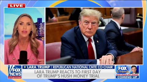 'So Deranged': Lara Trump Flips Out On Media For Coverage Of Trump Trial, Announces Fundraising Gains