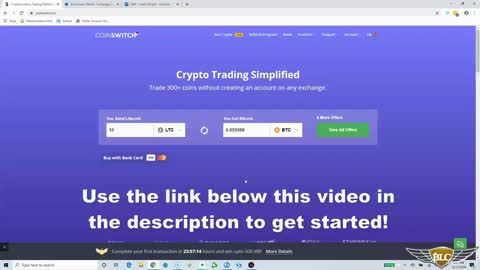 Coinswitch DEX / Decentralized Cryptocurrency Exchange: How To Use Guide | Bitcoin Lifestyles Club