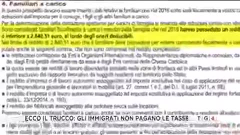 gli immigrati in italia possono dedurre le tasse anche per parenti all'estero