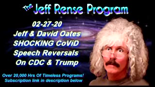 Jeff & David Oates - SHOCKING CoViD Speech Reversals On CDC & Trump