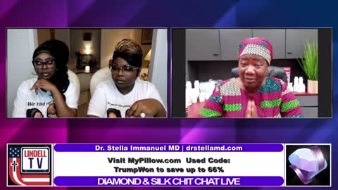Dr. Stella Immanuel joins Diamond and Silk to discuss Monkey Pox.