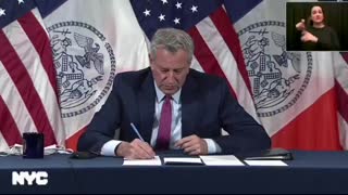 NYC Mayor Cornered Over Mask Mandates—He Has No Response