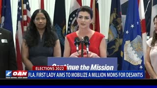 Fla. First Lady aims to mobilize a million 'Moms for DeSantis'