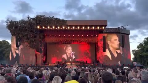 ADELE -Hyde Park - Live at London BST Hyde Park 2022 | SKYFALL