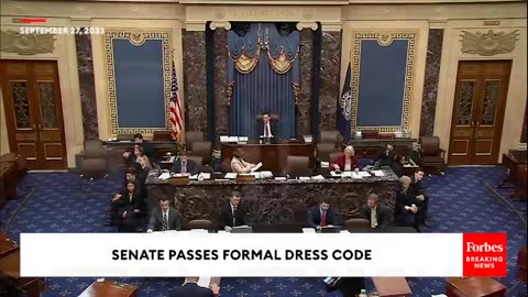 JUST IN- Senate Passes Formal Dress Code