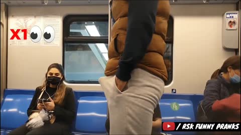 New Prank Video 2021|| Subway Prank Video || Best Funny Prank In Train Way By RSK Funny Pranks