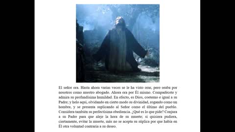 Rezo del Santo Rosario, Misterios Dolorosos en Español