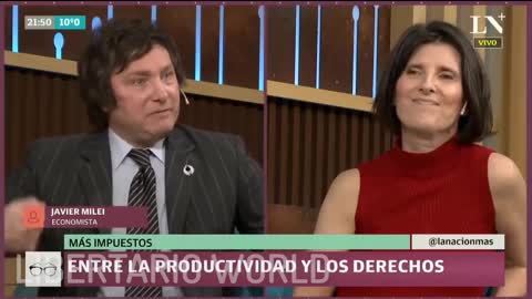 Javier Milei explica porque los impuestos son un robo