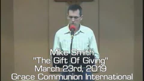 gcifairfieldchurch "The Gift Of Giving"