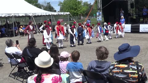 Saint Nicholas Greek School Dancers, Ya'ssoo Greek Festival, Part 01, Ann Arbor, MI, June 8, 2024