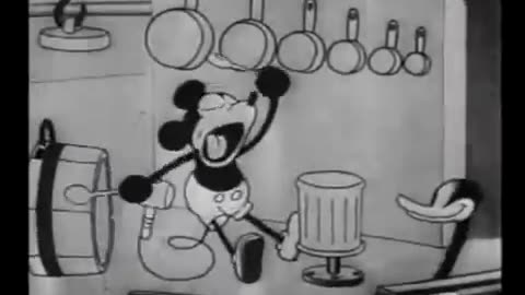 Steamboat Willie - Cartoon - 1928 *First time in public domain 1/1/2024*