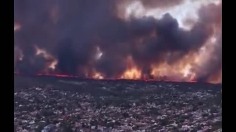 Dozens flee raging Argentina wildfires ‘started by man making coffee’