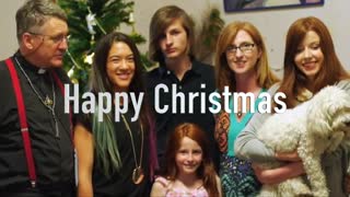Happy Christmas from Father Dave, Ange, and the kids