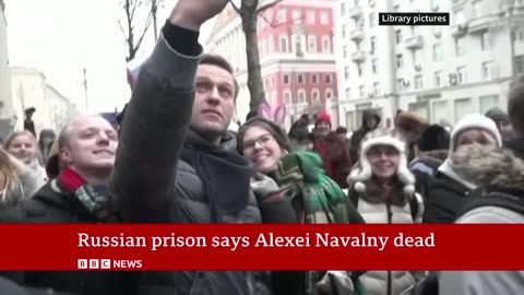 Putin critic Alexei Navalny dead says Russian prison service | BBC News