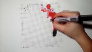 Tutorial de dibujo veloz pixelado: Realista mancha de sangre