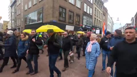 Thousands of Dutch Protesters Take to the Streets of Nijmegen-World wide movement!!