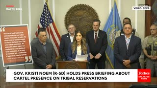 BREAKING NEWS: Kristi Noem Claims Cartels Are Operating On Tribal Lands After Many Banished Her