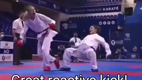 Nice girl karate fight