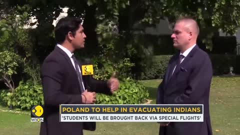 Poland envoy speaks to WION_ Poland will help in evacuating Indians stranded in