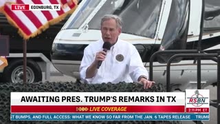 BREAKING NEWS: Texas Governor Greg Abbott Endorses Trump