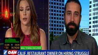 Wall to Wall: Calif. Restaurant Owner on Struggle to Find Workers (Part 2)