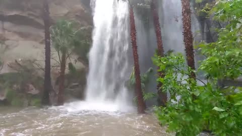 Dana Point waterfall