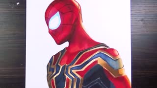 Hand-painted Iron Spider-Man suit, why don't you come and learn?