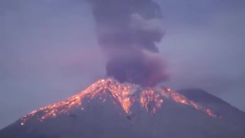 Volcano "Sakurajima," Japan