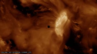 Impactante filmación muestra a Mercurio pasando frente al Sol