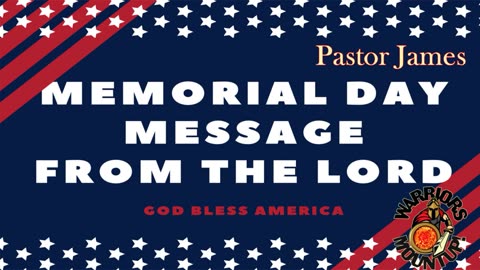 Memorial Day Message From God.