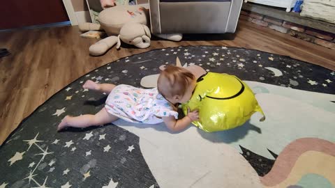 When Babies Attack... Balloons