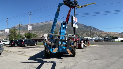 Telehandler Forklift 2012 Genie GTH1056 4x4x4 10,000 LB 56' Reach Telescopic Fork Lift