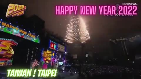 Happy New Year 2022 Taiwan