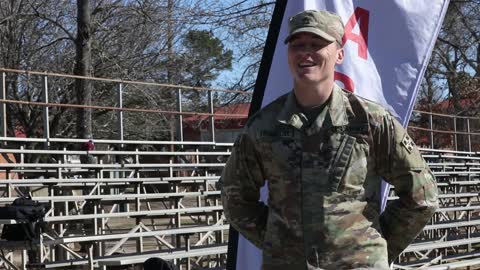 2021 Army Best Medic Competition Winner Interview Tyrel Trainor
