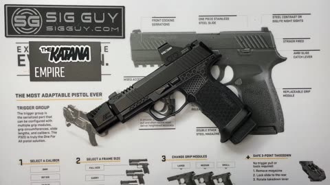 Empire Katana magwell install video for the SIG Sauer P365 XL