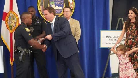 Governor DeSantis Signs Pro-Police Legislation