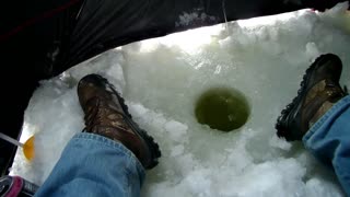 first time ice fishing in two years